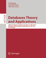 Databases Theory and Applications Front Cover