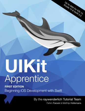 UIKit Apprentice: Beginning iOS Development with Swift Front Cover