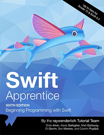 Swift Apprentice, 6th Edition: Beginning Programming with Swift Front Cover
