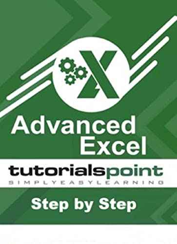 Advanced Excel Tutorial Step by Step Front Cover
